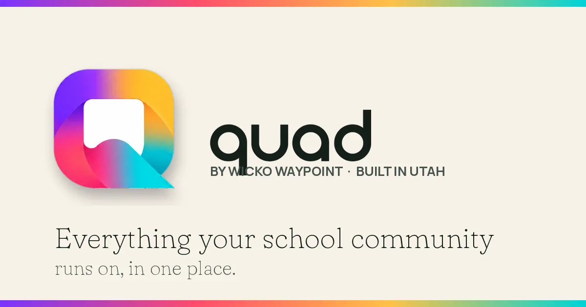Quad — school community platform